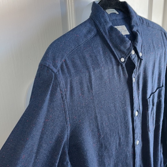 J.Crew Men’s Slim Blue Button Down Medium - Picture 3 of 7